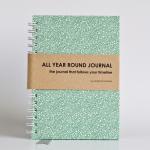 All Year Round Journal (unfilled dates / months / years) - Green Bubbles